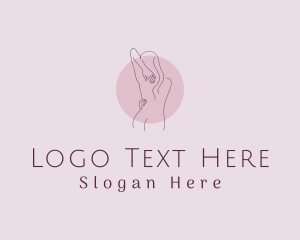 Feminine Naked Body Lingerie logo