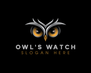 Owl Eyes Surveillance logo design