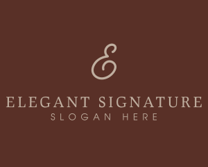 Elegant Beauty Boutique logo design