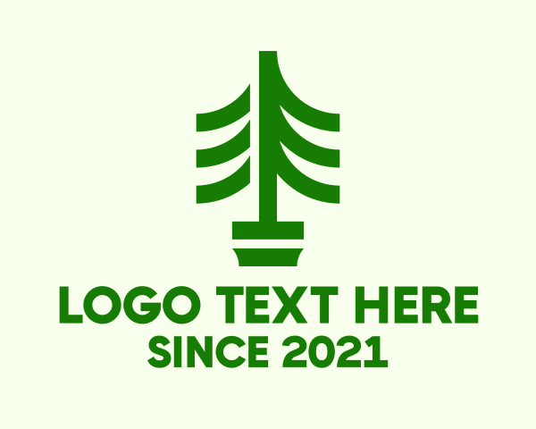Pine logo example 3