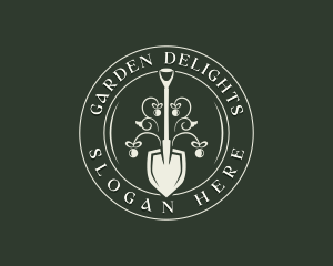 Tomato Shovel Garden logo design