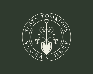 Tomato Shovel Garden logo design