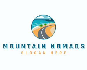 Beach Road Trip logo design