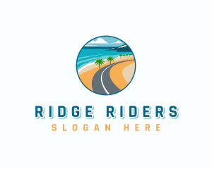 Beach Road Trip logo design