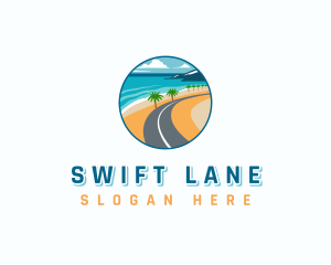 Beach Road Trip logo design