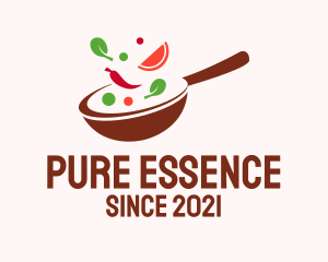 Cooking Pan Restaurant  logo design