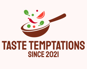 Cooking Pan Restaurant  logo design