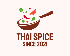 Cooking Pan Restaurant  logo design