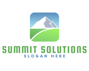 Mountain Field Summit logo design