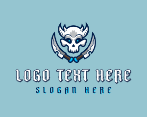 Skull Sword Warrior logo