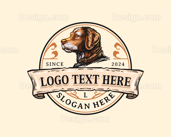 Dog Hound Pet Logo