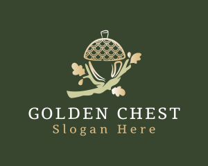 Golden Acorn Branch  logo design