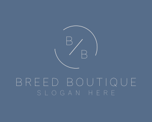 Elegant Classy Boutique logo design