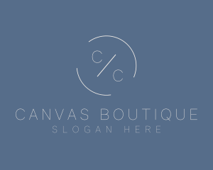 Elegant Classy Boutique Monogram logo