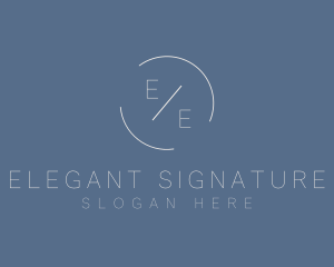 Elegant Classy Boutique logo design