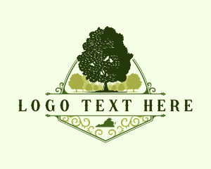 Virginia Oak Lumber logo