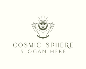 Mystical Cosmic Eye logo design