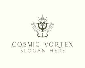 Mystical Cosmic Eye logo design