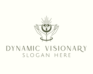 Mystical Cosmic Eye logo design