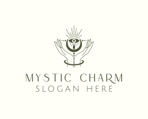 Mystical Cosmic Eye logo design