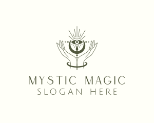 Mystical Cosmic Eye logo design
