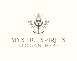 Mystical Cosmic Eye logo design