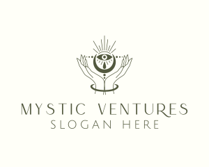 Mystical Cosmic Eye logo design