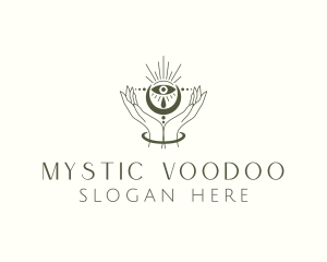 Mystical Cosmic Eye logo design