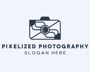 Photo Camera Vlogger logo design