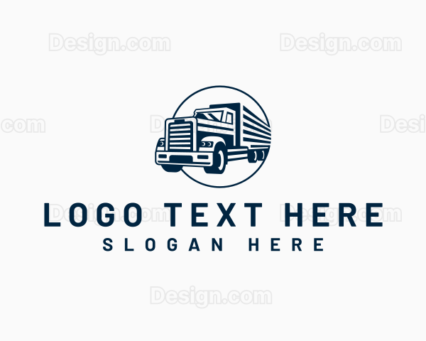 Truck Delivery Freight Logo