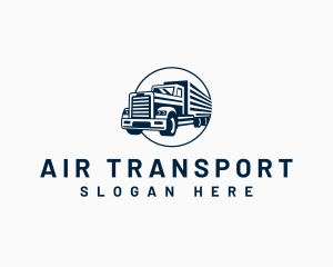 Truck Delivery Freight logo design