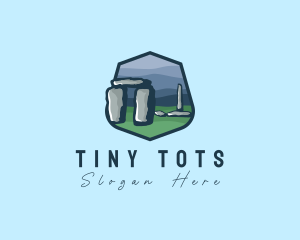 Stonehenge Tourist Spot Logo