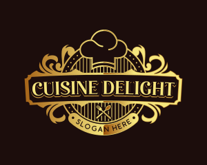 Luxury Gourmet Restaurant logo design