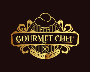 Luxury Gourmet Restaurant logo design