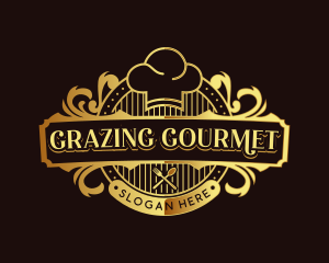 Luxury Gourmet Restaurant logo design