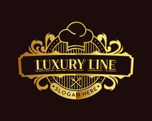 Luxury Gourmet Restaurant logo design