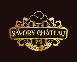 Luxury Gourmet Restaurant logo design