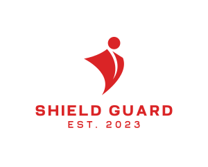 Security Shield Person logo