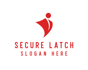 Security Attorney Person logo design