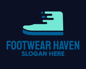 Fast Blue Footwear logo