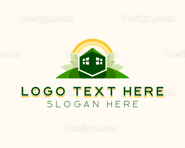 Landscaping Backyard Garden Logo