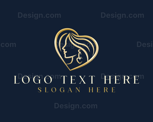 Elegant Heart Jewelry Logo