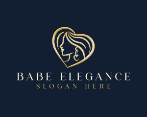 Elegant Heart Jewelry logo design