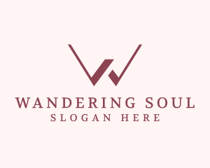 Interior Design Boutique Letter W logo design