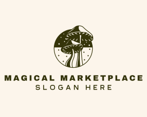 Mushroom Fantasy Magical logo