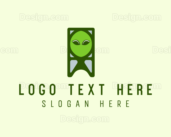 Extraterrestrial Alien Creature Logo