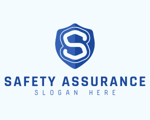 Security Shield Letter S logo