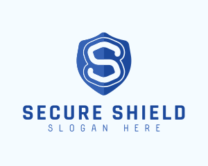 Security Shield Letter S logo