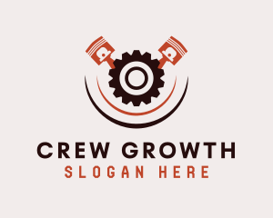 Cogwheel Piston Mechanic logo