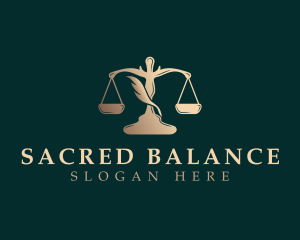 Law Justice Scale logo design